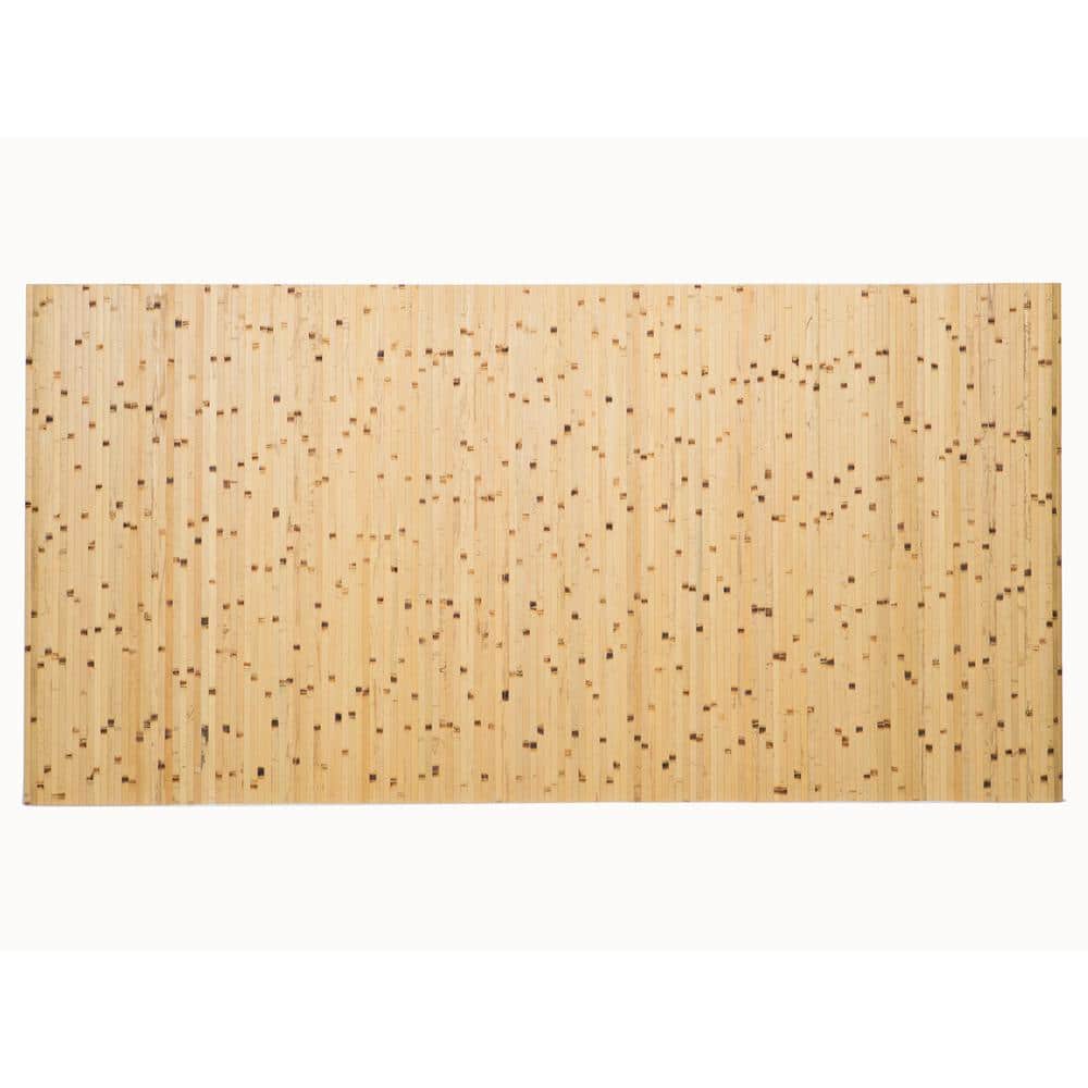 Natural Bamboo Tambour Weave Wall Paneling 4' x 8'