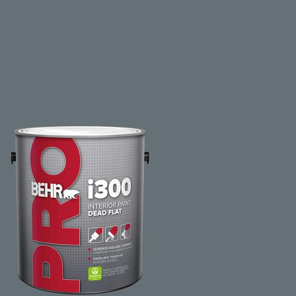 BEHR PRO 1 gal. #740F-5 Myth Dead Flat Interior Paint