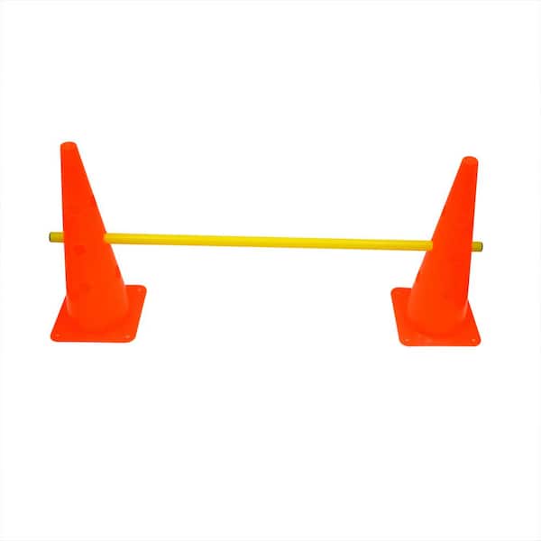 Agility Training Cone Hurdle Pole Set Equipment