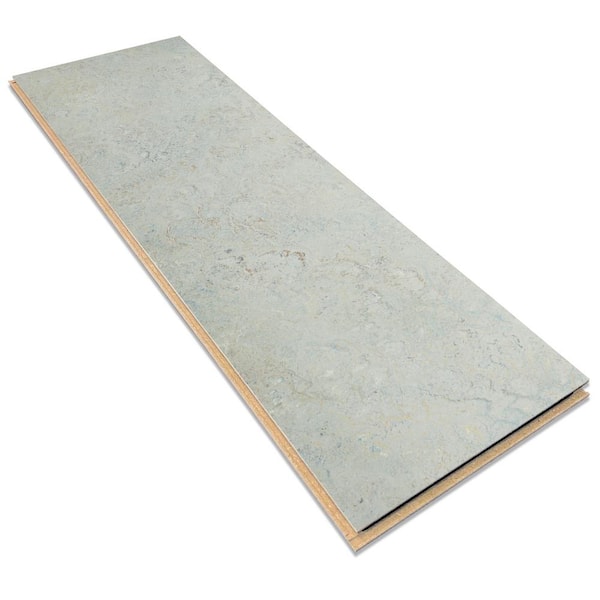 Forbo Cinch LOC Seal Serene Grey 9.8 mm T x 11.81 in. W x 35.43 in. L Laminate Flooring (20.34 Sq. ft./Case)