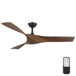 Wesley 52 in. Oil Rubbed Bronze Ceiling Fan with Remote Control