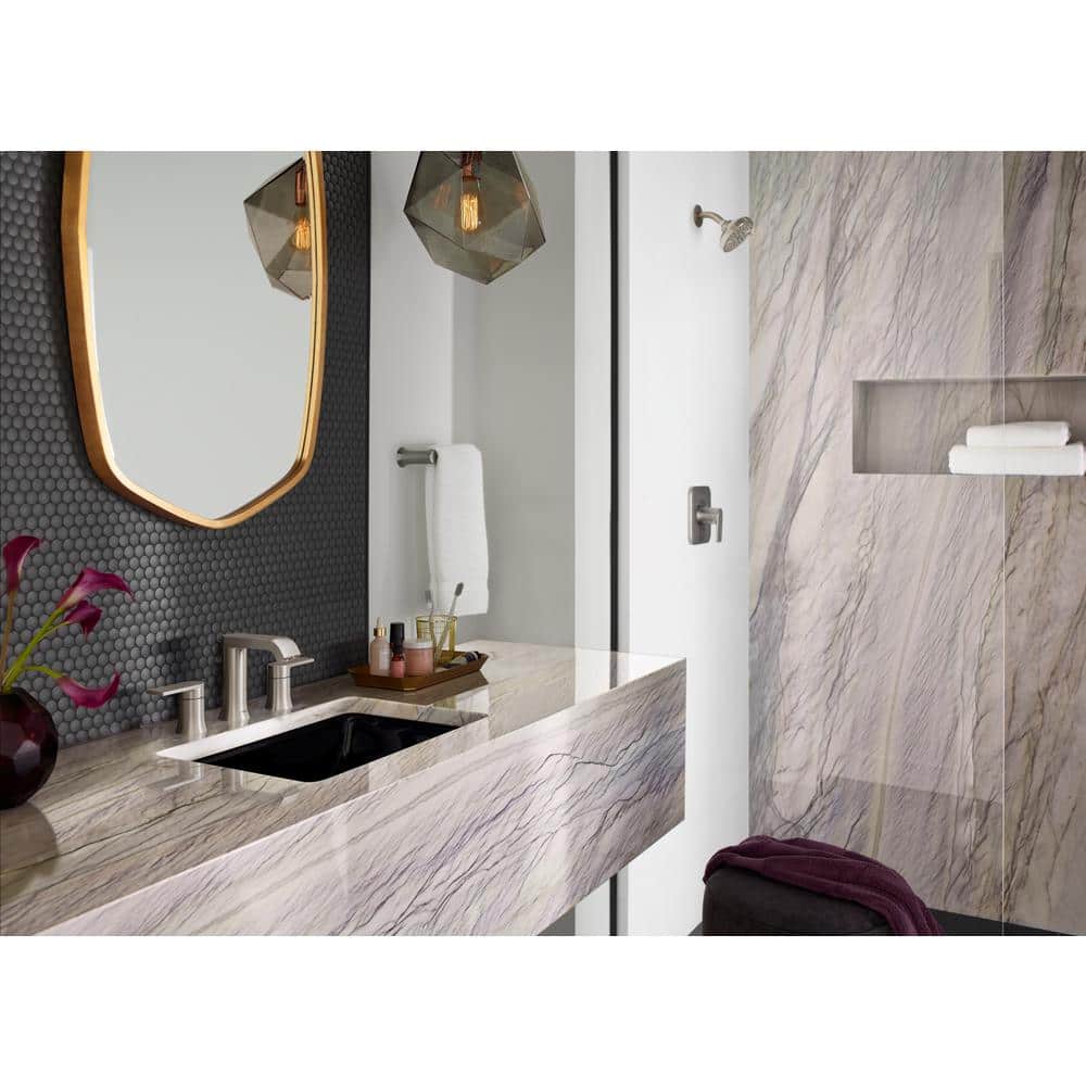 Brushed Nickel Modern Wall Mounted Hand Towel Bar