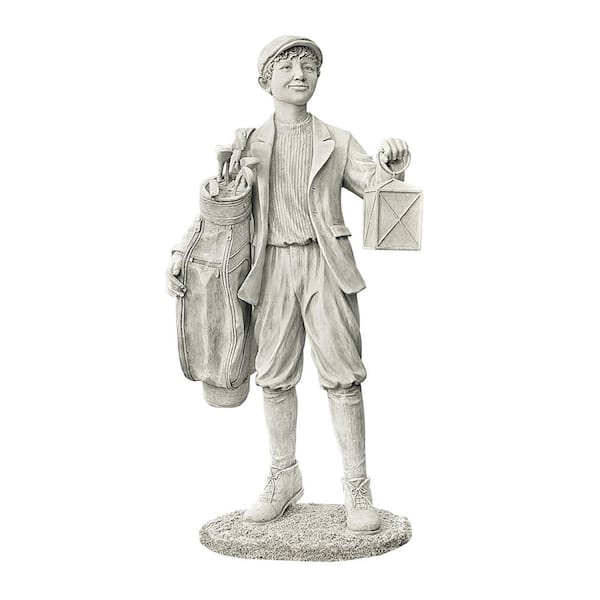 Design Toscano 44.5 in. H Finishing the 18-Hole Garden Statue Sculpture