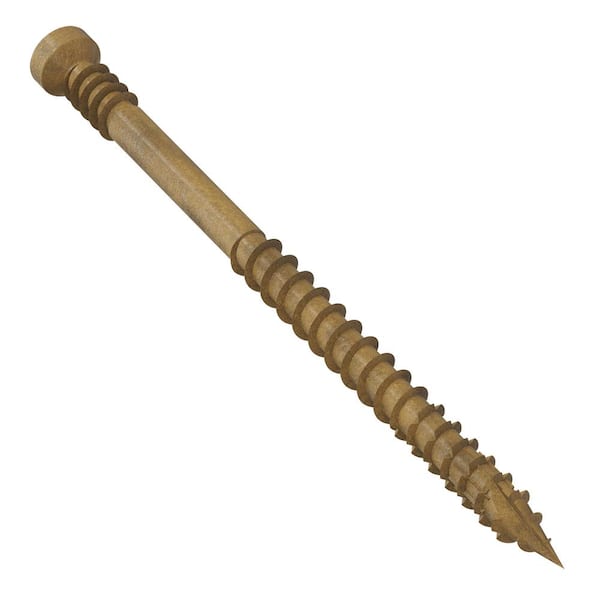 Simpson Strong-Tie 7 x 2-1/2 in. Quik Guard, Tan, T10 6-Lobe, Trim