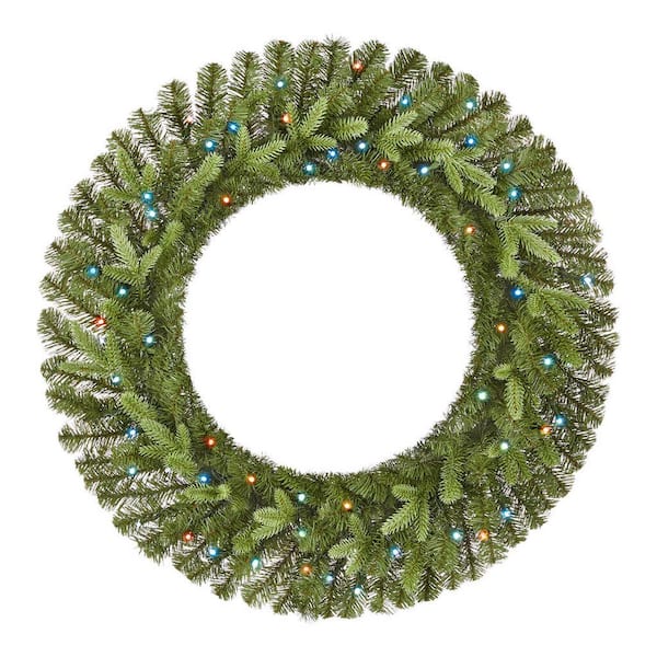 twinkly wreath