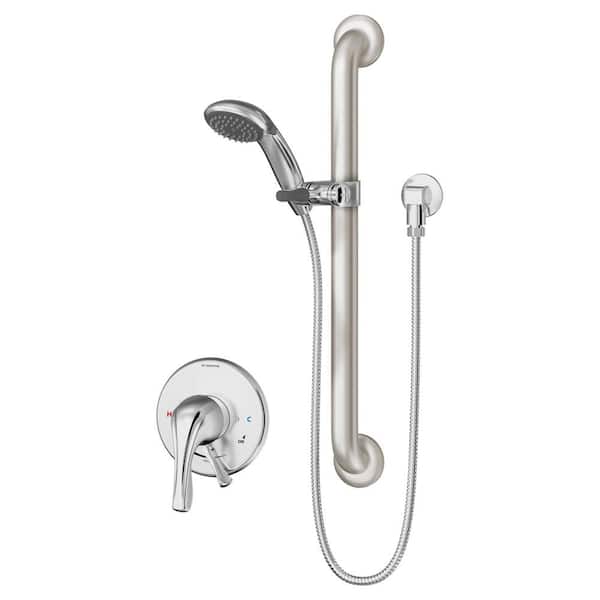Symmons Origins 1-Handle Wall-Mounted Hand Shower Trim in Polished Chrome - 1.5 GPM (Valve not Included)