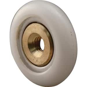 3/4 in. Round Narrow Roller, Tub Enclosure Rollers (2-pack)