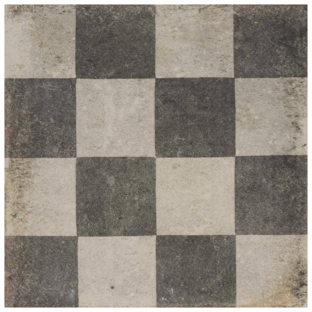 D'Anticatto Decor Quadrati 8-3/4 in. x 8-3/4 in. Porcelain Floor and Wall Take Home Tile Sample price history on PriceWatchPro