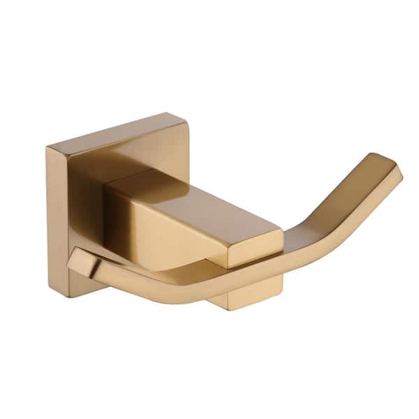 ALEASHA J-Hook Robe/Towel Hook in Gold