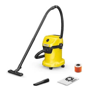 WD 3 Multi-Purpose 4.5 Gal. Wet-Dry Shop Vacuum Cleaner with Attachments, Blower Feature and Compact Design 1000-Watt