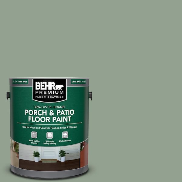 BEHR PREMIUM 1 gal. #N400-4 Forest Path Low-Lustre Enamel Interior/Exterior Porch and Patio Floor Paint