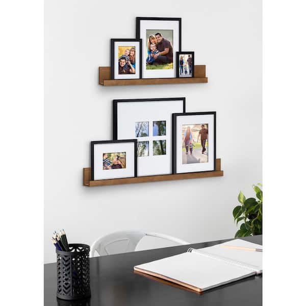Gallery Rustic Brown Picture Frame (Set of 8)