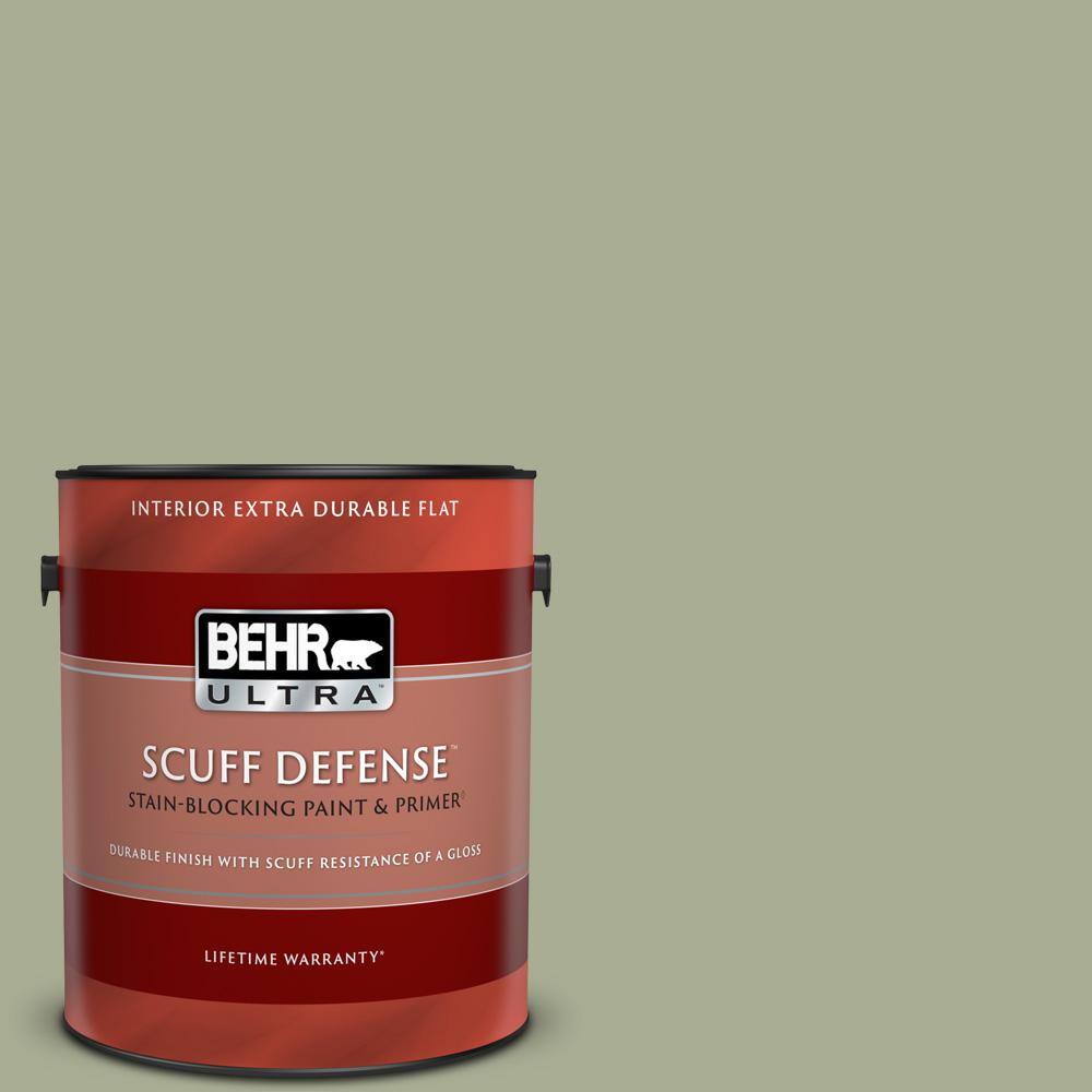 BEHR ULTRA 1 gal. S3804 Bay Water Extra Durable Flat Interior Paint