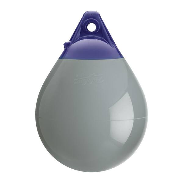 Polyform A Series Buoy - 8 in. x 11.5 in., Gray