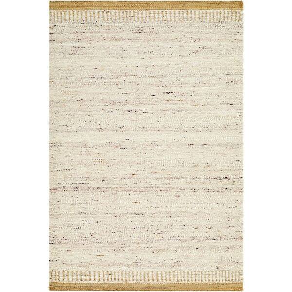 Cherish CHH-2302 2 ft. x 3 ft. Beige Handmade, Area Rug