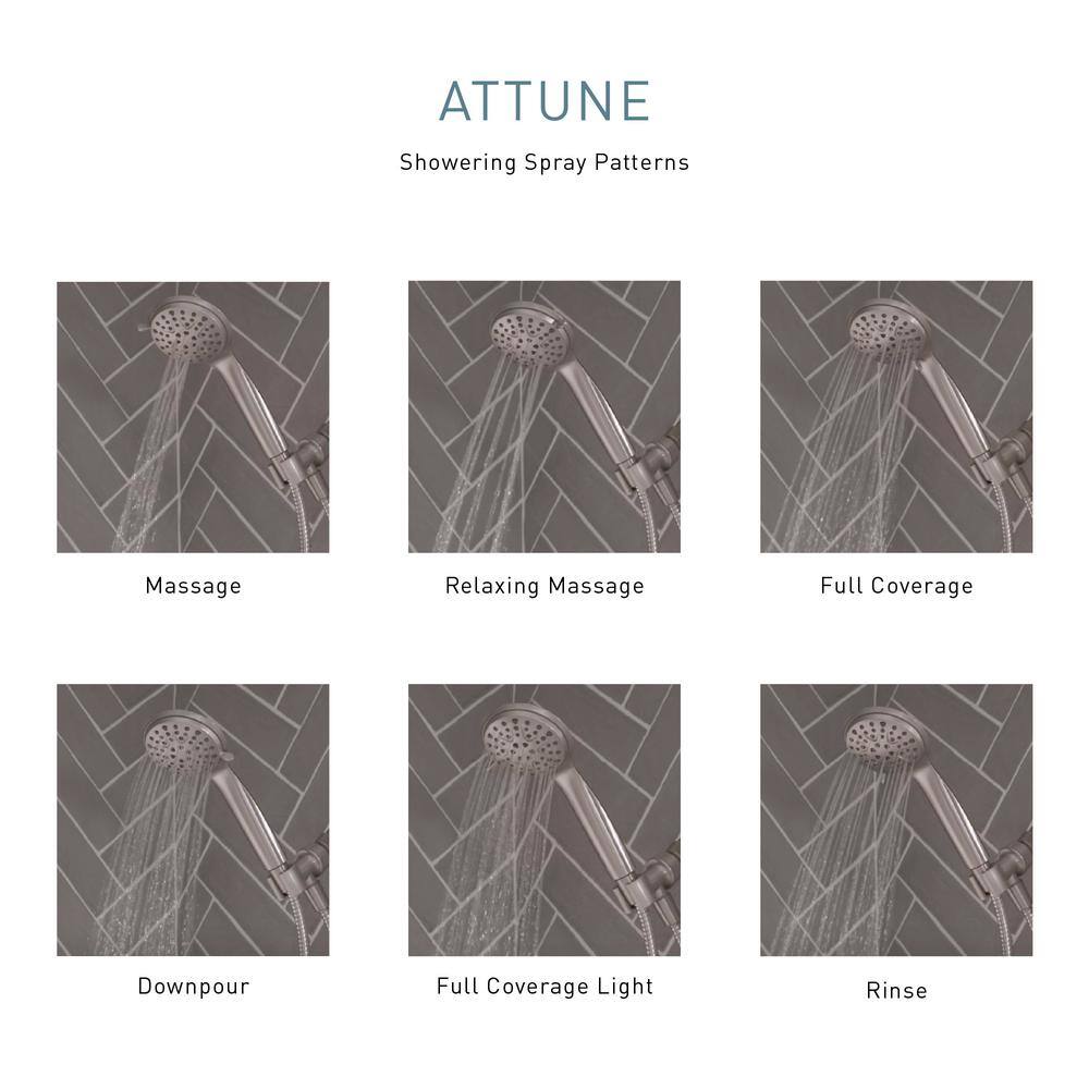 Moen Attune Chrome 6-Mode Handheld Shower Head