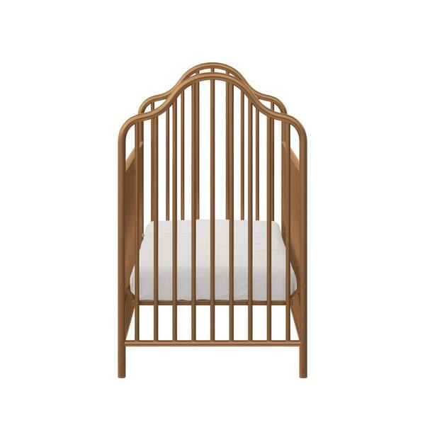 Metal crib sales and changing table