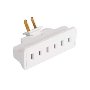 15 Amp 2-Prong Outlet Swivel Tap