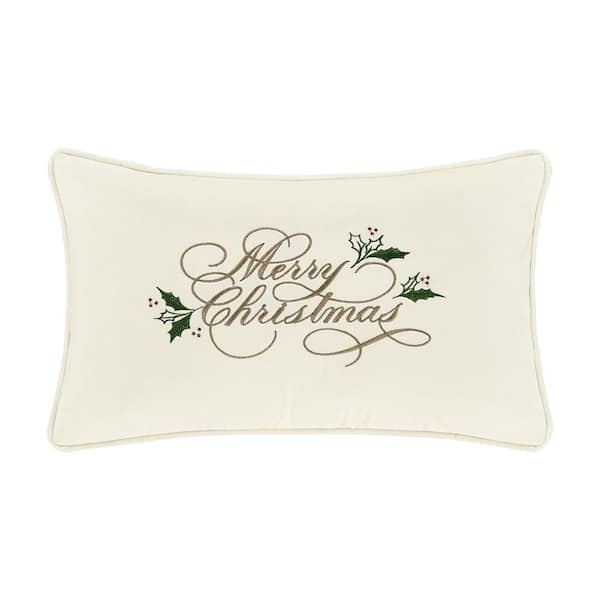 Unbranded Molly Polyester Boudoir Embellished Decorative Throw Pillow 15X22"