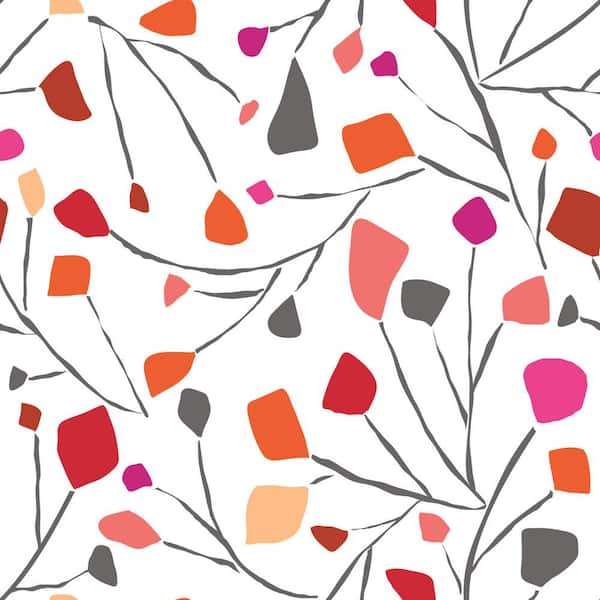 RoomMates Terrazzo Branch Vinyl Peel and Stick Wallpaper (28.29 sq. ft.)