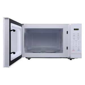 1.1 cu. ft. Countertop Microwave Oven in White