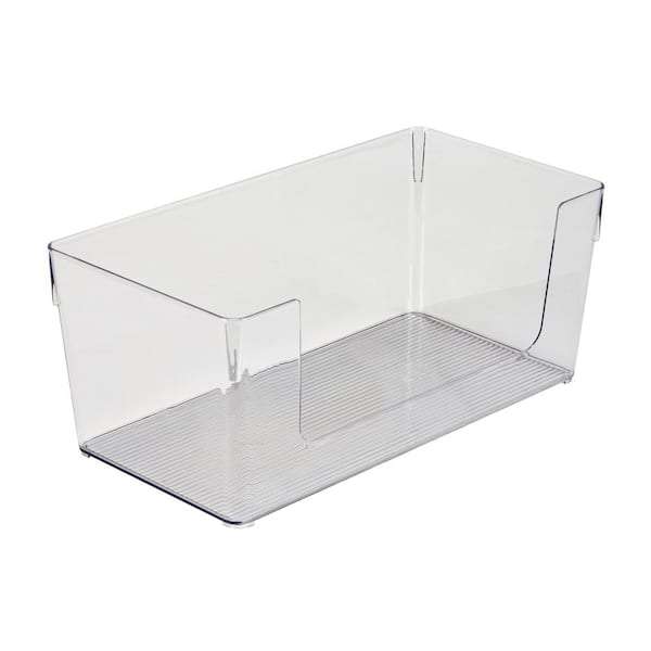 SIMPLIFY Rectangular Open Front Organizer in Clear