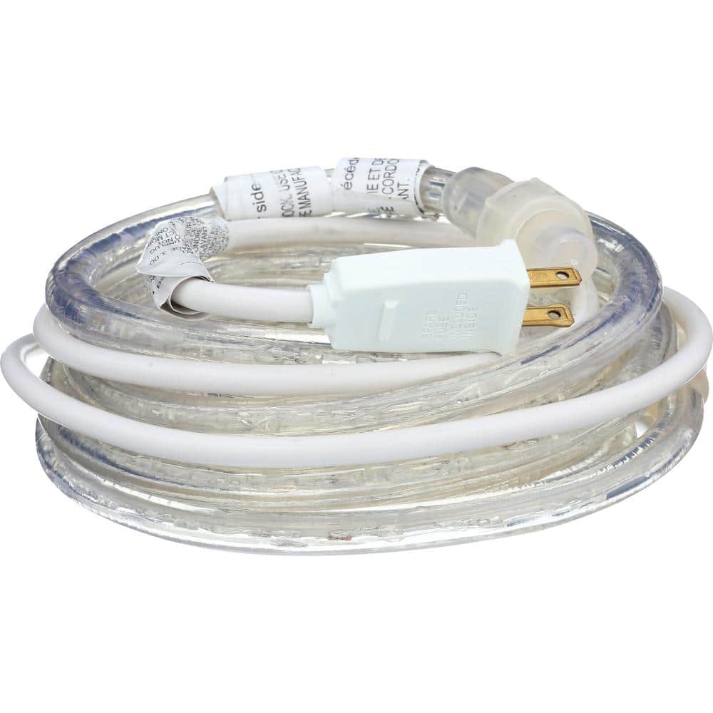 12 ft. Cool White LED Outdoor Rope Light Kit