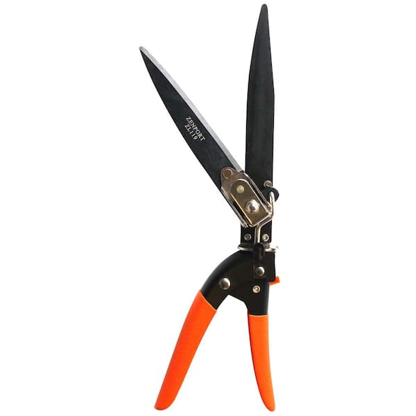 Zenport 3-Position Adjustable Grass Shears in Orange