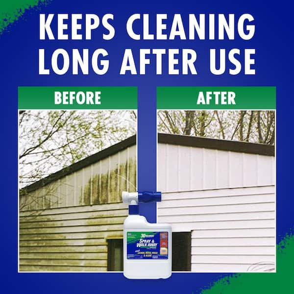 30 Seconds 64 oz. Outdoor Ready to Spray Window and Screen Cleaner  100550255 - The Home Depot