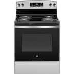 30 in. 5.3 cu. ft. Electric Range with Self-Cleaning Oven in Stainless Steel