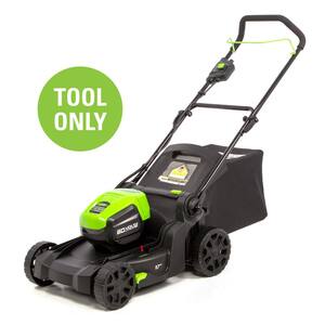 Greenworks PRO 17 in. 60V Battery Cordless Walk Behind Lawn Mower