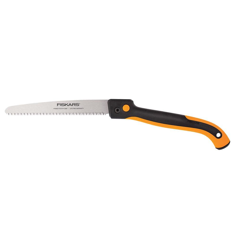 Fiskars Power Tooth Softgrip 10 in. Blade Pruning Saw 390470 1014 The Home Depot
