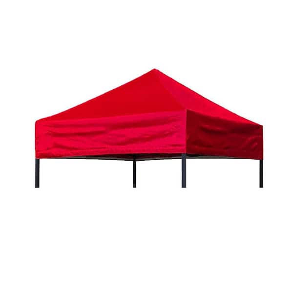 Tradesparker US pop-up replacement tops, 5 ft. x 5 ft. Instant Ez tops only (red)