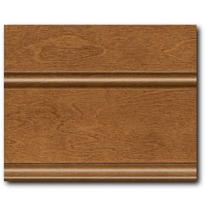 4 in. x 3 in. Finish Chip Cabinet Color Sample in Chocolate Maple
