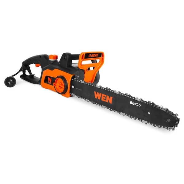 16 in. Corded 12-Amp Electric Chainsaw