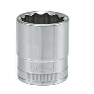 1/2 in. Drive 21 mm 12-Point Metric Standard Socket