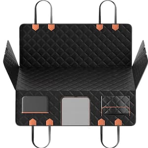 Hard Bottom Waterproof Dog Car Seat Cover for Large Dogs, Scratch-Proof and Anti-Slip Hammock