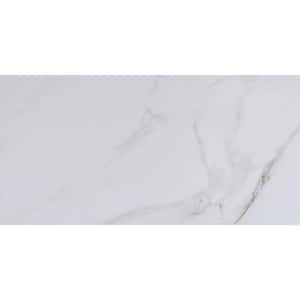 Carrara 12 in. x 24 in. Polished Porcelain Floor and Wall Tile (224 sq. ft./Pallet)