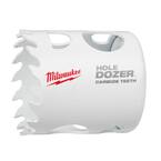 Milwaukee Tool 3-1/8-Inch Hole Dozer Hole Saw with Bi-Metal Arbour