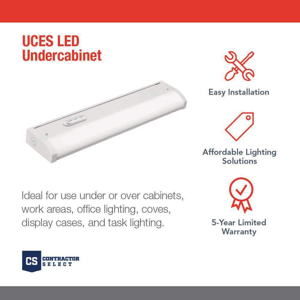 White 36-Inch LED Under Cabinet Light Bar