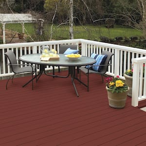 1 qt. #PPU2-02 Red Pepper Solid Color Waterproofing Exterior Wood Stain and Sealer