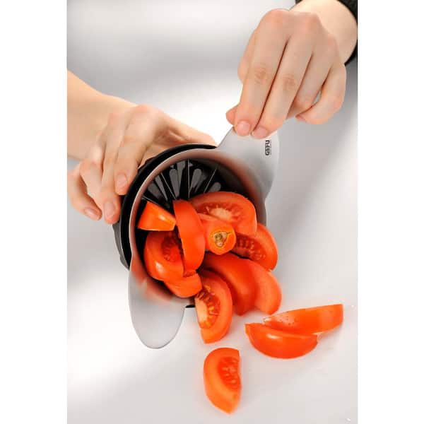 Global Solutions GS4100-A Tomato Slicer w/ 3/16″ Slice, Aluminum