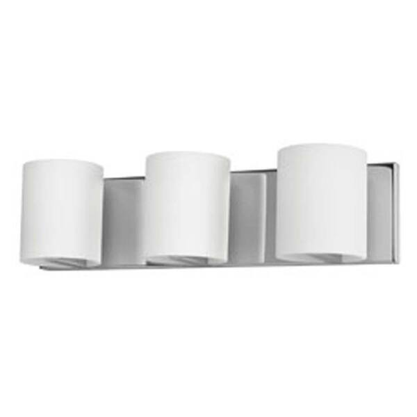 Filament Design Spectra 3-Light Chrome Bath Vanity Light