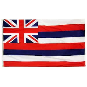 5 ft. x 8 ft. Nylon Hawaii State Flag