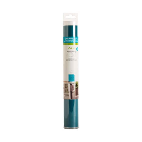 Cricut Premium 12 in. x 48 in. Permanent Vinyl, Teal
