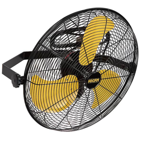 MELEZOOM 18 in. High Velocity Wall Mount Fan with Adjustable