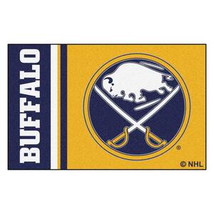 NHL - Buffalo Sabres Gold 2 ft. x 3 ft. Indoor Area Rug