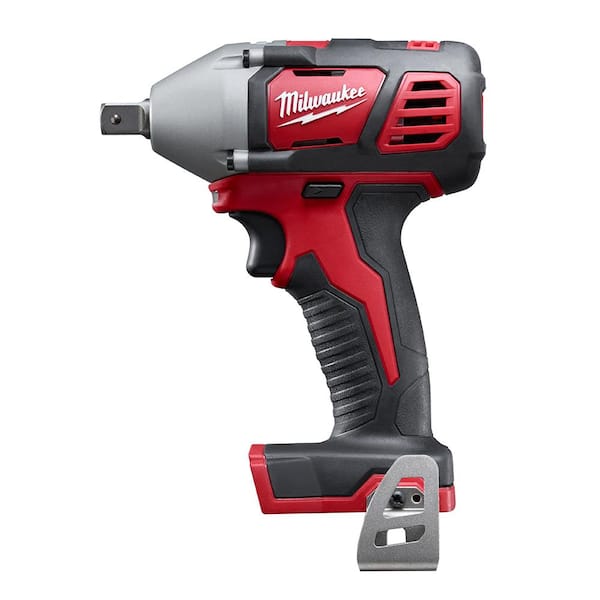 Milwaukee M18 18V Lithium-Ion 1/2 in. Cordless Impact Wrench W/ Pin Detent (Tool-Only)