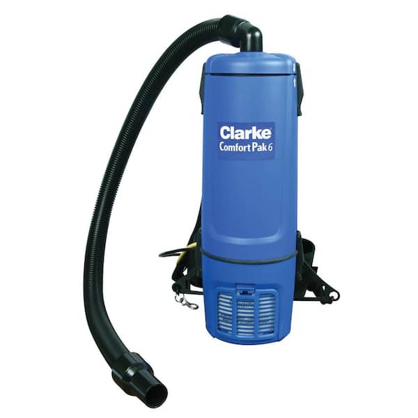 Clarke Comfort Pak 6 Qt. Commercial Backpack Vacuum Cleaner with Tool Kit