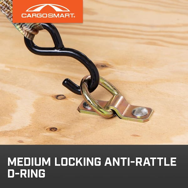 3-3/4 in. W x 1-1/8 in. L 5000 lb. Capacity Standard-Duty Medium Locking Anti-Rattle D-Ring